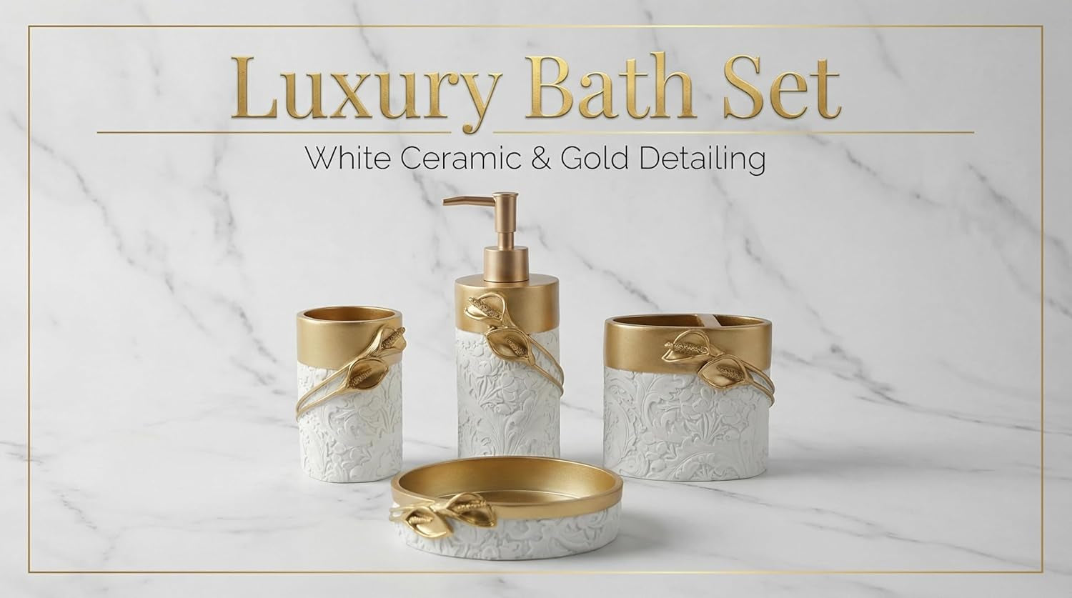 Bathroom Accessories Set