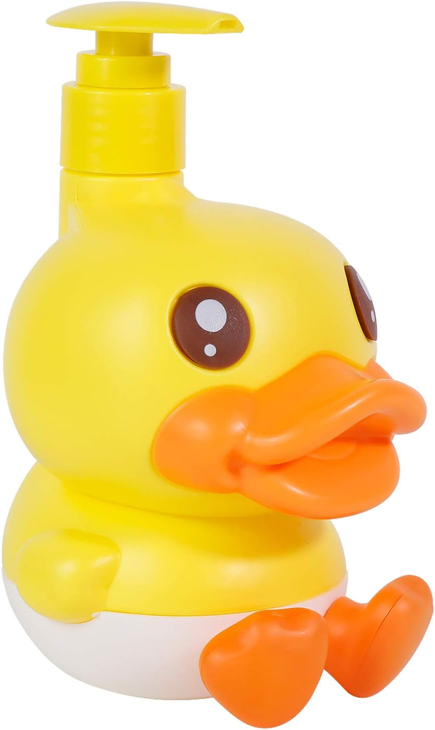 Cute Duck Soap Dispenser for Kids 