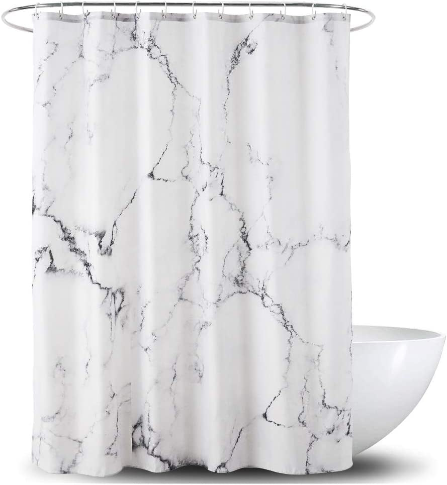 Marble Bathroom Shower Curtain